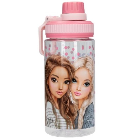 Bidon TOP MODEL DOTS butelka na wodę różowa szkolna 500ml