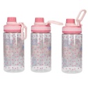 Bidon TOP MODEL DOTS butelka na wodę różowa szkolna 500ml