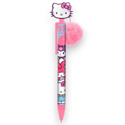 DŁUGOPIS HELLO KITTY z pomponem topper