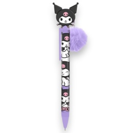 DŁUGOPIS KUROMI z pomponem topper