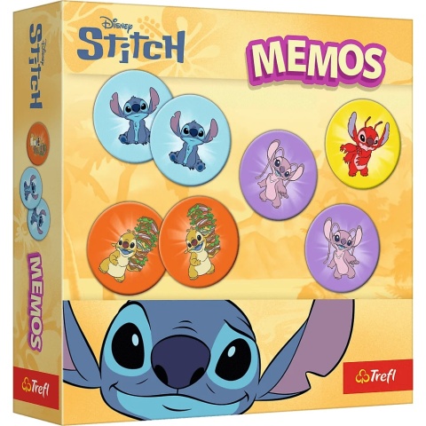 Gra dla dzieci Memos STITCH Memory TREFL