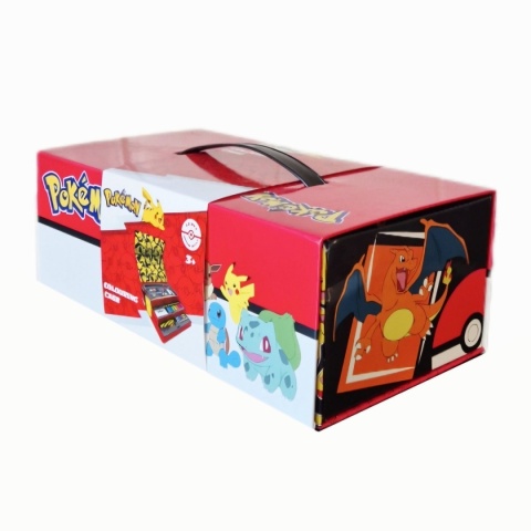 Zestaw plastyczny POKEMON PIKACHU do kolorowania Pudełko z szufladami 52el.