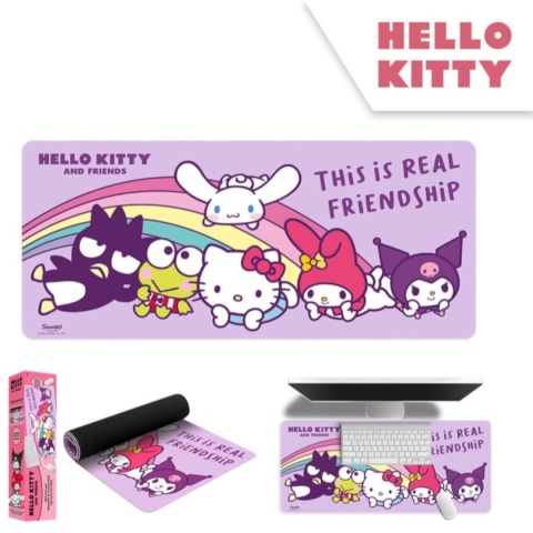 PODKŁADKA NA BIURKO HELLO KITTY dla dzieci MATA stół 80 x 35 cm