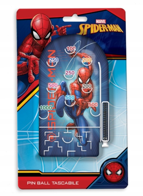 GRA FLIPPER SPIDER-MAN zręcznościowa kieszonkowa dla dzieci