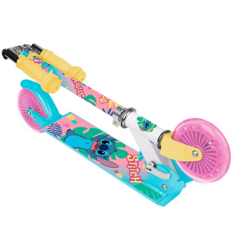 Hulajnoga dwukołowa STITCH składana 120mm regulowana dla dzieci