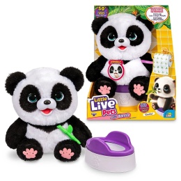 INTERAKTYWNA PANDA CHUCHU Little Live Pets reaguje na dotyk dźwięki