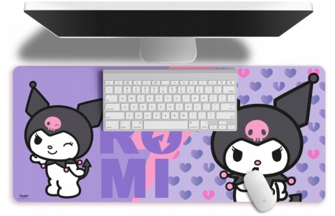 PODKŁADKA NA BIURKO MATA KUROMI dla dzieci MATA stół 80 x 35 cm