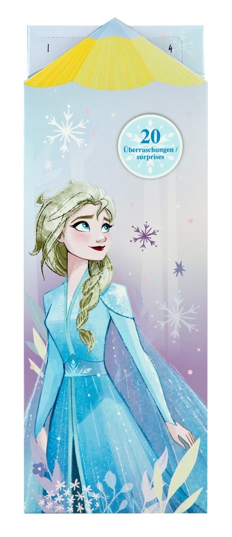KALENDARZ SZKOLNY FROZEN 20 NIESPODZIANEK przybory szkolne
