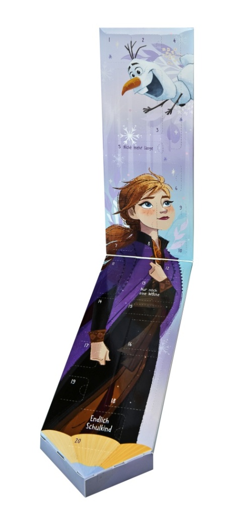 KALENDARZ SZKOLNY FROZEN 20 NIESPODZIANEK przybory szkolne