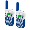 KRÓTKOFALÓWKI REAL MADRYT Walkie Talkie Pro 1 km LCD LED dzieci 2szt