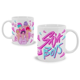 KUBEK K POP SAJA BOYS DEMON HUNTERS ceramiczny 325 ml prezent