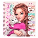 Kolorowanka TOP MODEL Kitty szkicownik naklejki kotki zestaw kreatywny