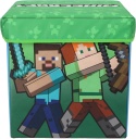 Kosz na zabawki MINECRAFT Pudełko 30x30x30cm