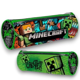 PIÓRNIK TUBA MINECRAFT 22 x 8 cm szkolny saszetka