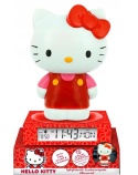 LAMPKA 3D HELLO KITTY z budzikiem zegarem LED nocna dziecięca