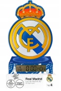LAMPKA 3D REAL MADRID z budzikiem zegarem LED BUDZIK dziecięca