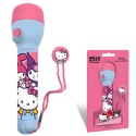 LATARKA HELLO KITTY LED DUŻA dziecięca 16 cm RĘCZNA dla dzieci