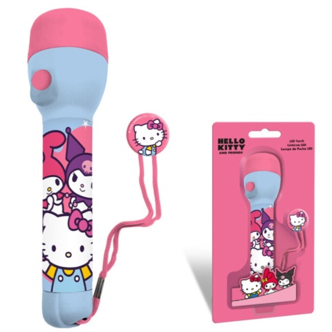 LATARKA HELLO KITTY LED DUŻA dziecięca 16 cm RĘCZNA dla dzieci