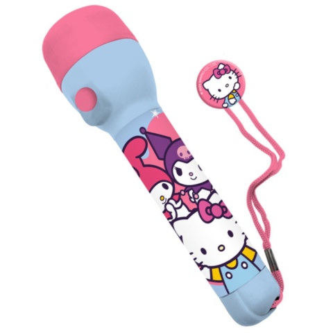 LATARKA HELLO KITTY LED DUŻA dziecięca 16 cm RĘCZNA dla dzieci