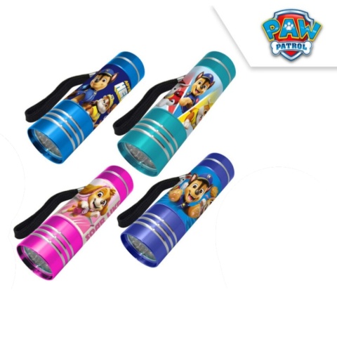 LATARKA LED PSI PATROL dziecięca 9 cm ręczna kieszonkowa