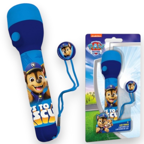 LATARKA PSI PATROL 16 cm dziecięca ręczna duża