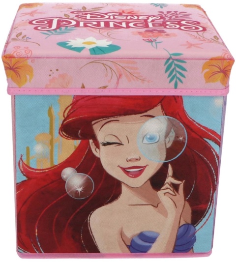 Kosz na zabawki KSIĘŻNICZKI PRINCESS Pudełko 30x30x30cm