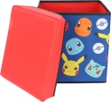 Kosz na zabawki POKEMON PIKACHU Pudełko 30x30x30cm
