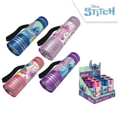Latarka LED STITCH 9cm dla dzieci 1szt.