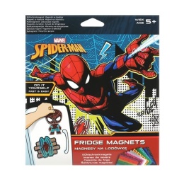 MAGNESY SPIDERMAN 4 szt DIY zestaw kreatywny dla dzieci