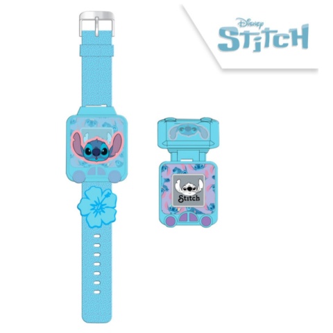 ZEGAREK EDUKACYJNY STITCH z grami dla dzieci