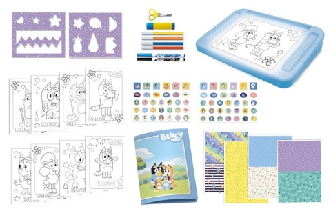 BLUEY SZKOŁA RYSOWANIA TABLICA LED