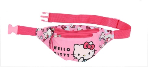 NERKA SASZETKA HELLO KITTY SANRIO torba biodrowa na pas 23x12x9 cm