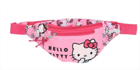 NERKA SASZETKA HELLO KITTY SANRIO torba biodrowa na pas 23x12x9 cm
