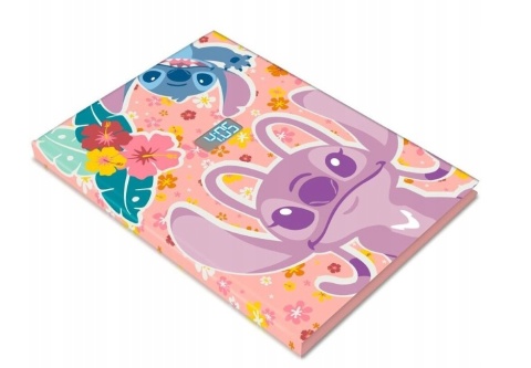 NOTATNIK STITCH A5 z zegarkiem LCD zeszyt dla dzieci