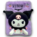 PAMIĘTNIK PLUSZOWY KUROMI 3D A5 kłódka sekretny notes