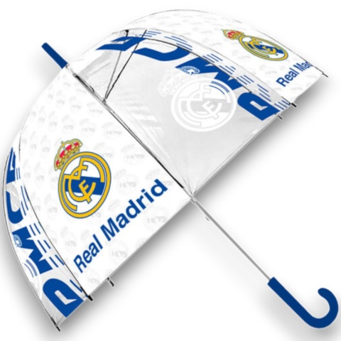 PARASOLKA TRANSPARENTNA REAL MADRYT 48 cm dziecięca manualna