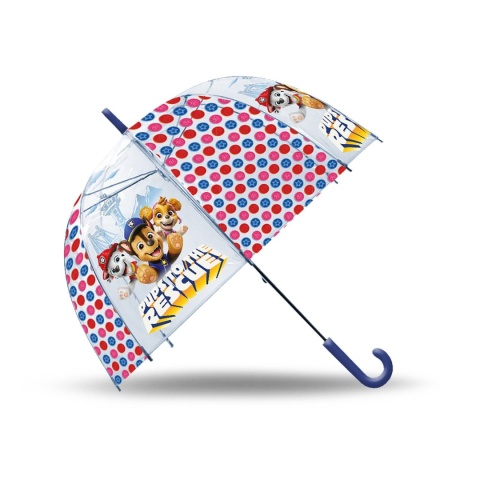 Parasol transparentny PSI PATROL śr. 70cm dla dzieci