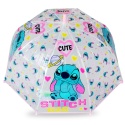 Parasol transparentny STITCH śr. 70cm dla dzieci