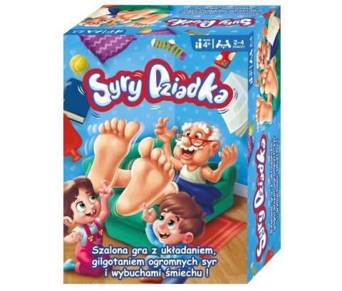 Gra rodzinna SYRY DZIADKA dla dzieci