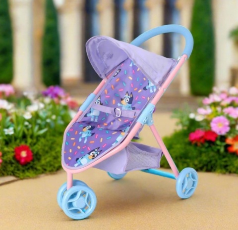 BLUEY Spacerówka trzykołowa DLA DZIECI