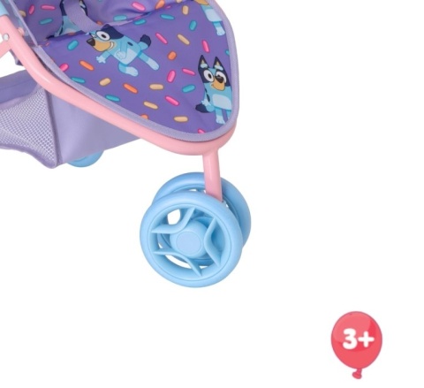 BLUEY Spacerówka trzykołowa DLA DZIECI