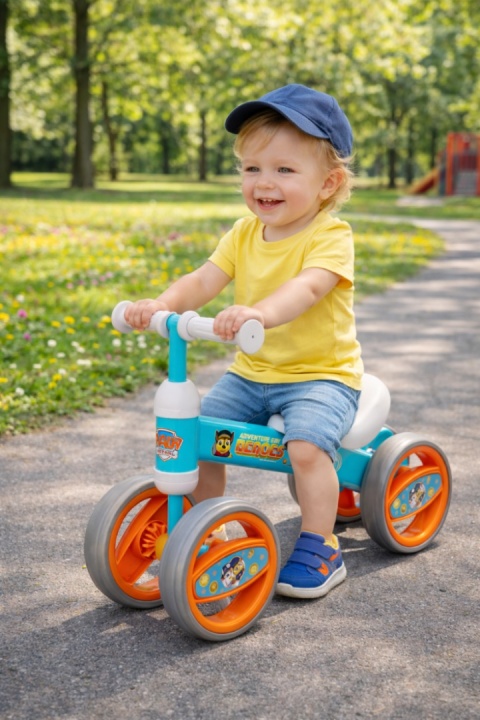 ROWEREK BIEGOWY PSI PATROL CHASE 4-kołowy STABILNY DZIECIĘCY