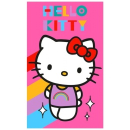 Ręcznik HELLO KITTY 30x50 do rąk, twarzy dla dzieci