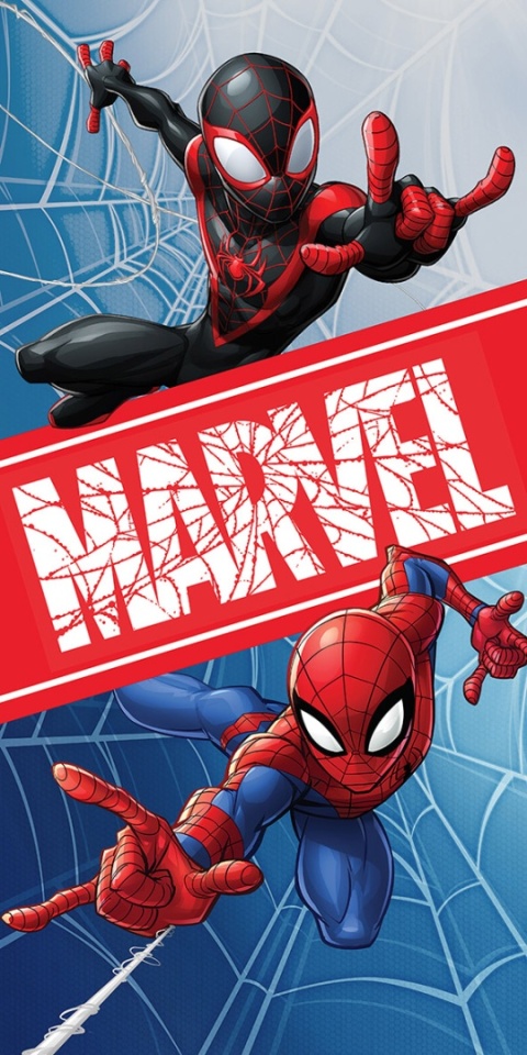 Ręcznik kąpielowy plażowy SPIDERMAN 70x140 Bawełna