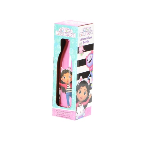 Butelka do picia Aluminiowy KOCI DOMEK GABI 600ml Bidon