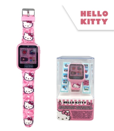 SMARTWATCH DZIECIĘCY HELLO KITTY 10 FUNKCJI zegarek interaktywny