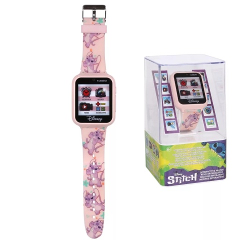 SMARTWATCH DZIECIĘCY STITCH ANGEL 10 FUNKCJI zegarek interaktywny