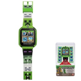 SMARTWATCH Zegarek MINECRAFT aparat gry krokomierz alarm