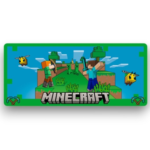PODKŁADKA NA BIURKO MATA MINECRAFT dla dzieci MATA stół 80 x 35 cm