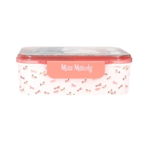 Śniadaniówka MISS MELODY KONIE lunchbox pudełko na lunch śniadaniowe